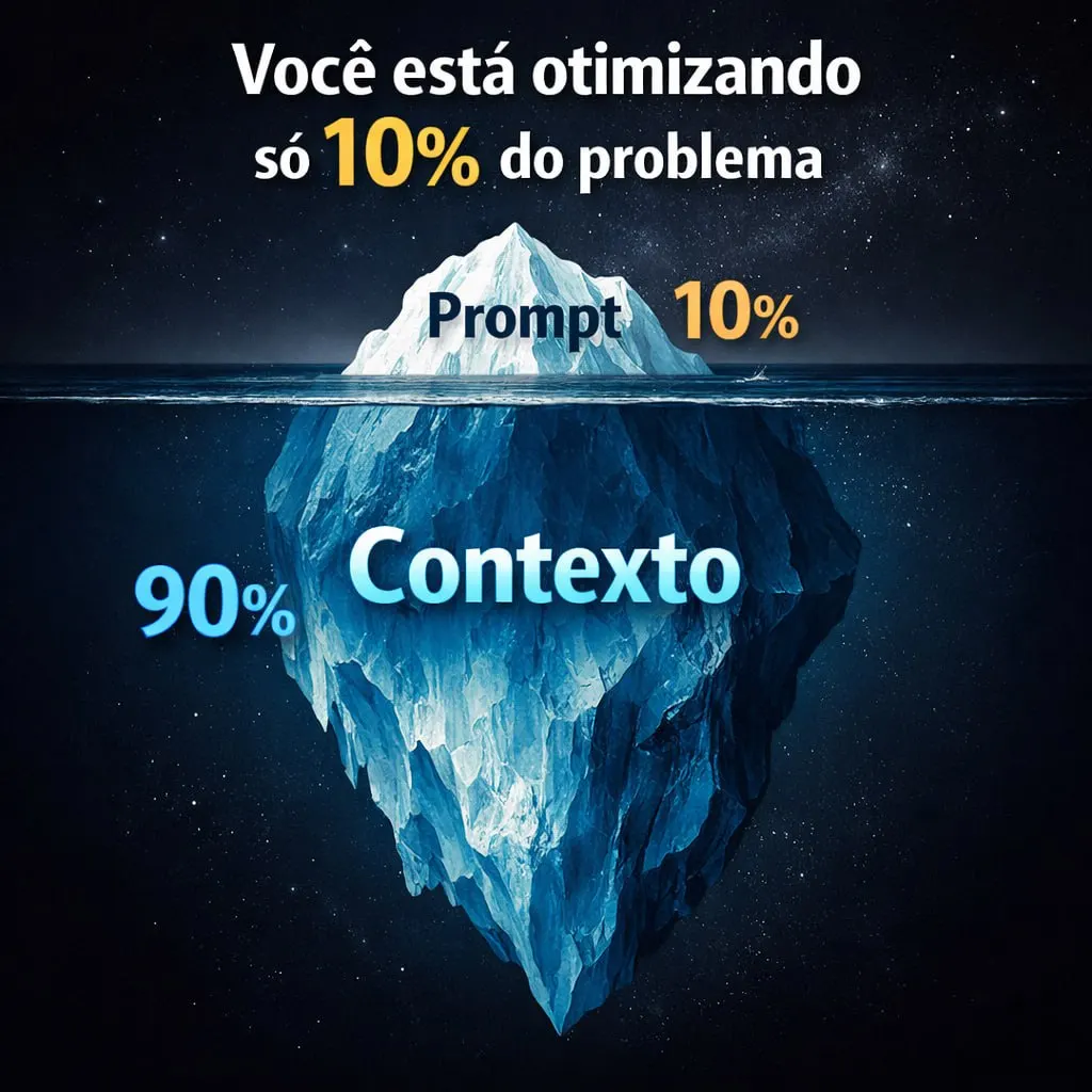 Context Engineering: 3 Passos para Parar de Refinar Prompts e Obter Resultados Melhores